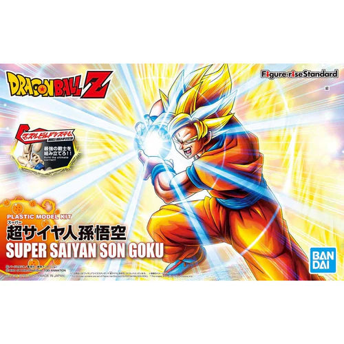 Figure-rise Standard Super Saiyan Goku (New PKG Ver) Dragon Ball Z Plastic Model Kit Bandai