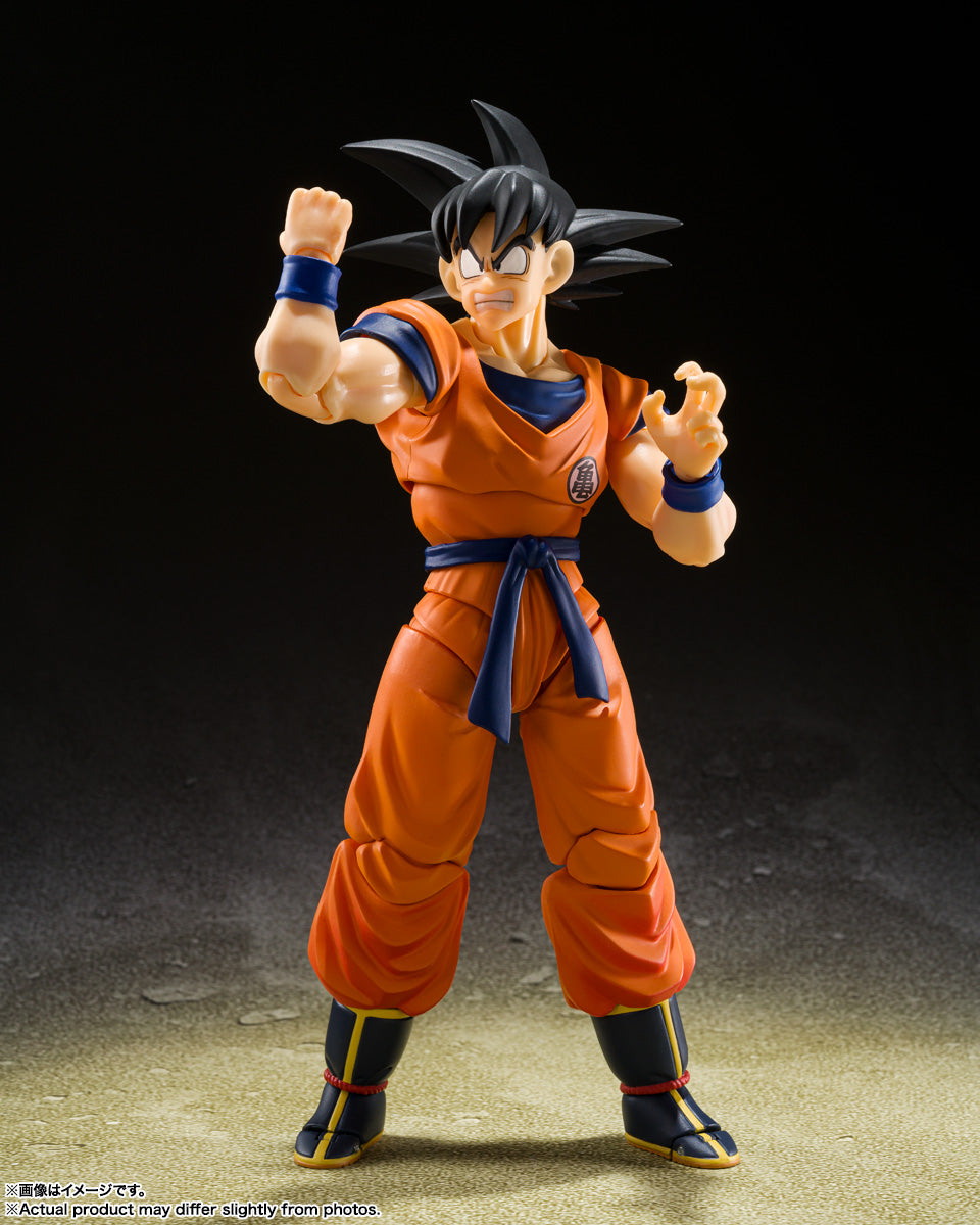 Son Goku, Son Gohan (Kid) and Kintoun Exclusive Edition "Dragon Ball Z"- Tamashii Nations S.H.Figuarts