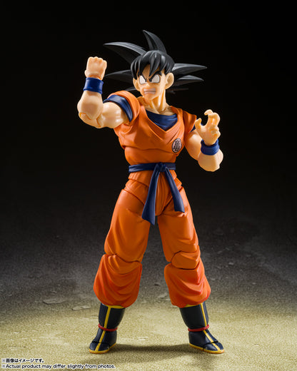 Son Goku, Son Gohan (Kid) and Kintoun Exclusive Edition "Dragon Ball Z"- Tamashii Nations S.H.Figuarts