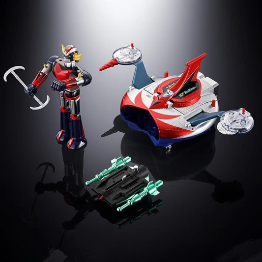 Pre Order Goldorak / Figure Popy Chogokin DELUXE Grendizer & UFO Spazer Soul of Chogokin Bandai