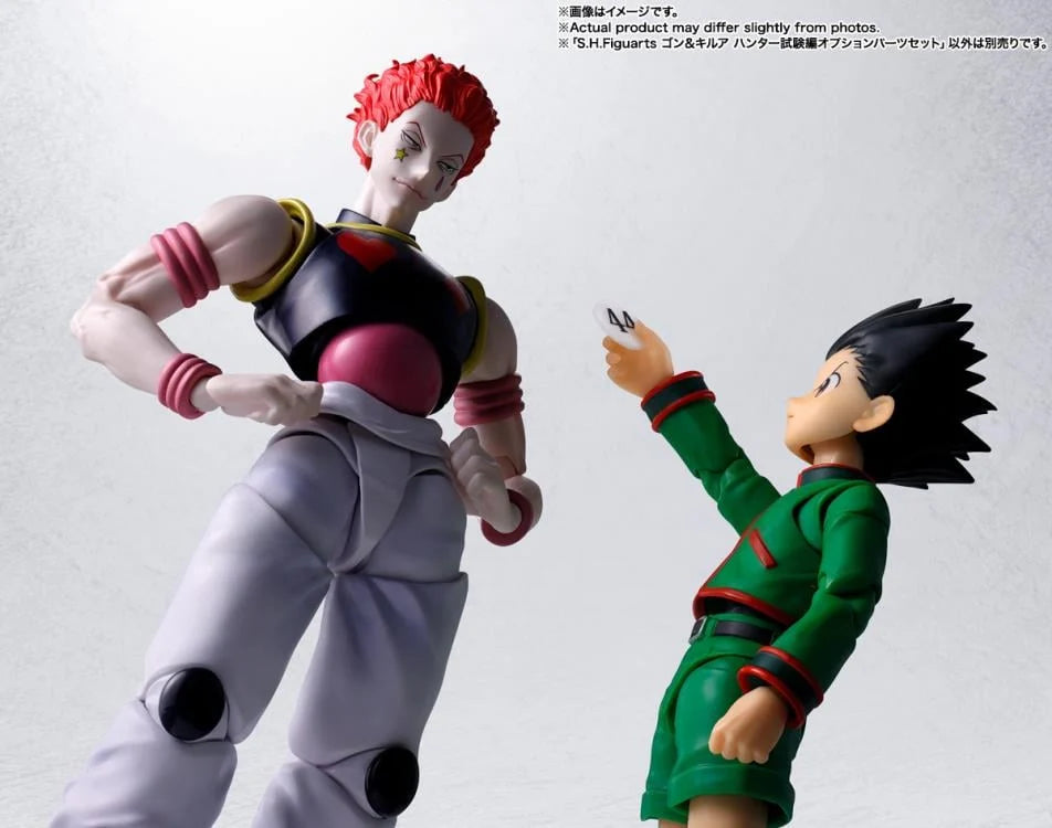 S.H.Figuarts Gon & Killua Hunter Exam Option Parts Set "Hunter × Hunter" | Bandai Tamashii Nations