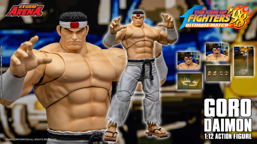 Storm Arena Goro Daimon "The King of Fighters ’98 UM" 1/12 Scale Action Figure | Storm Collectibles