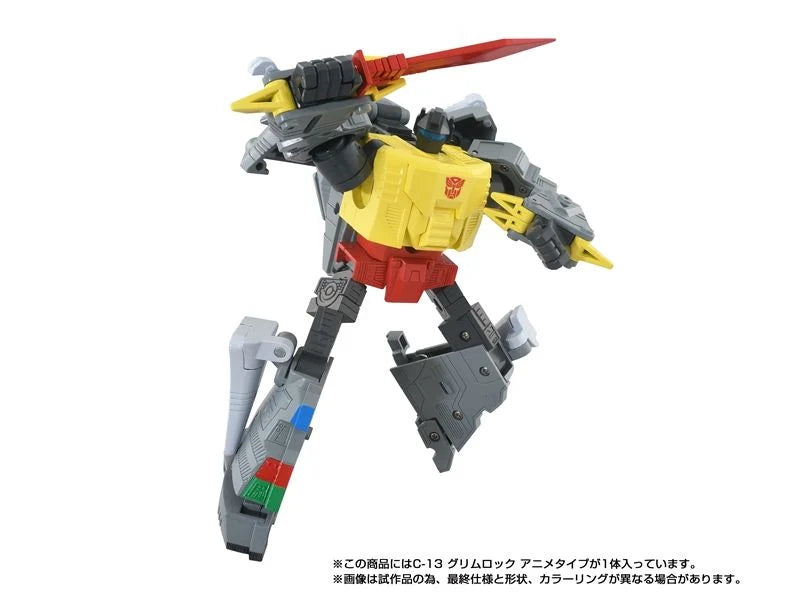 Transformers Missing Link C-13 Grimlock (Anime Color Ver.) Japan Release | Takara Tomy