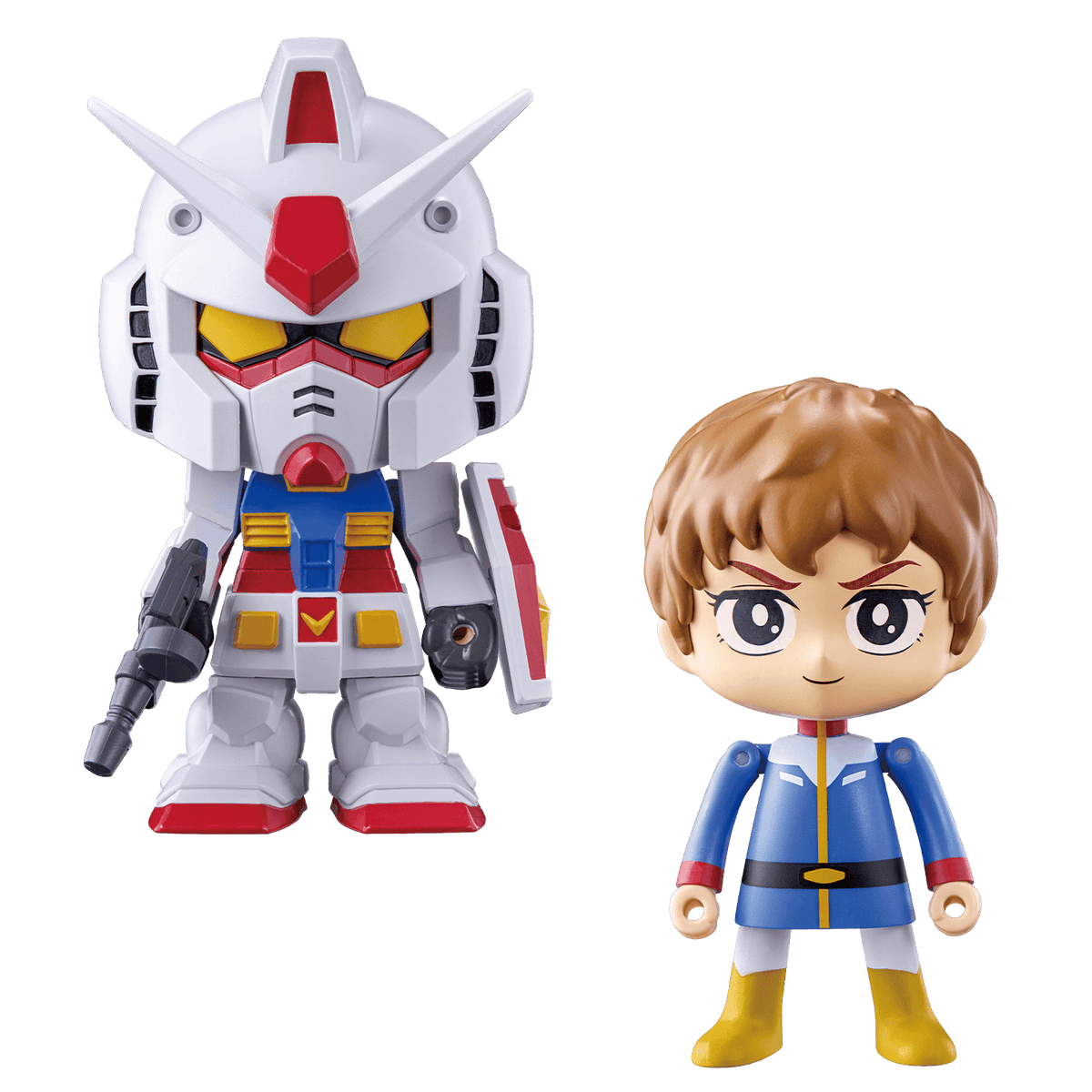 Gundam Cross RX-78-2 Gundam and Amuro Rei view 1
