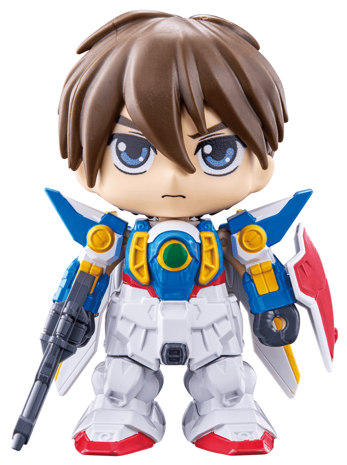 Gundam Cross Wing Gundam and Heero Yuy view 2