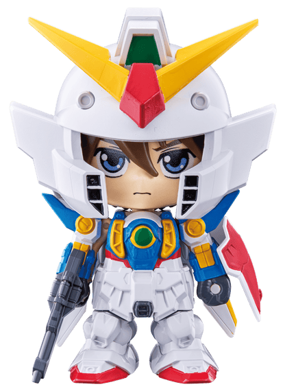 Gundam Cross Wing Gundam and Heero Yuy view 4