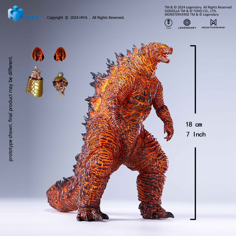 Hiya Toys Burning Godzilla Battle Version official product image