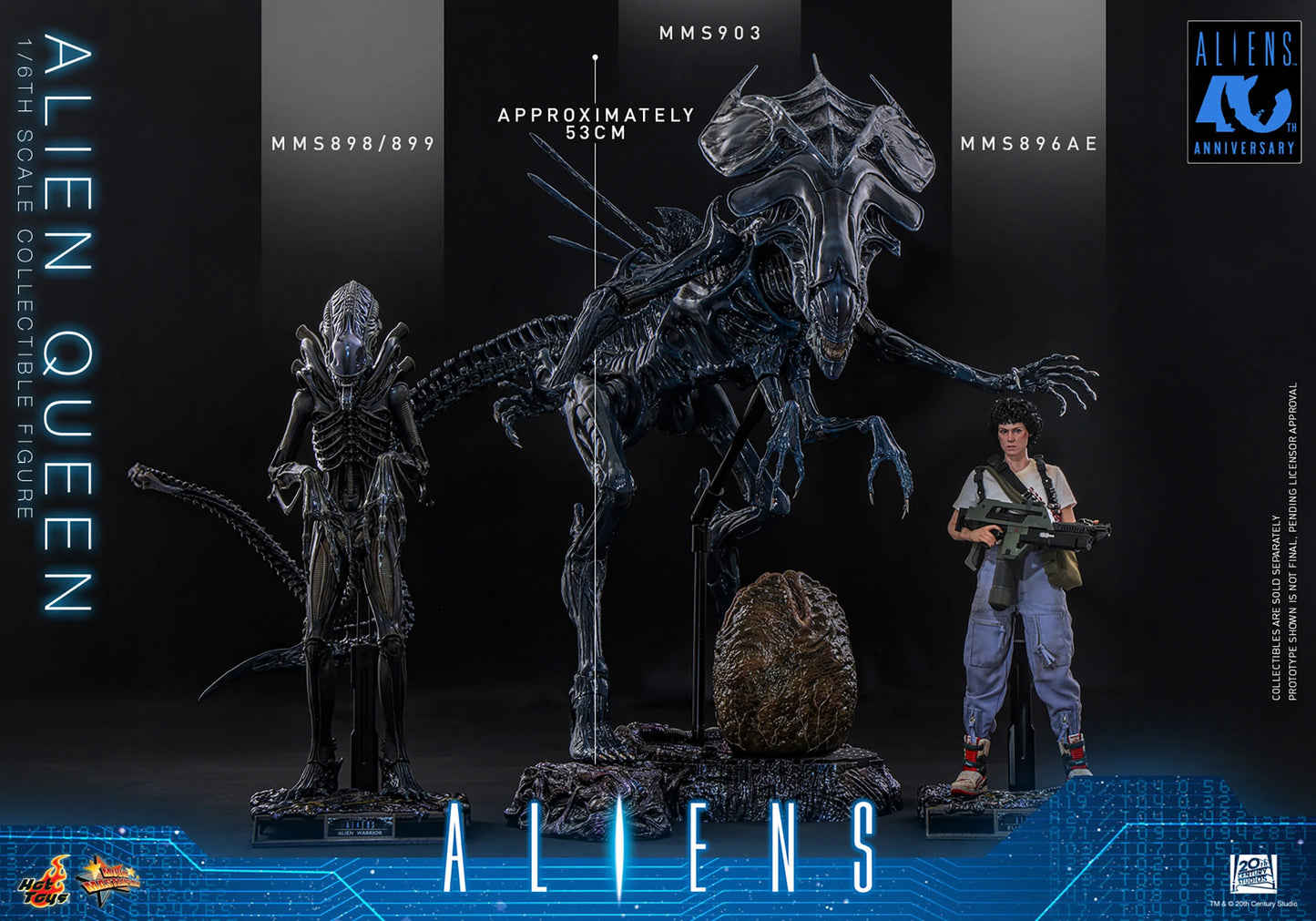 Hot Toys 1/6 Alien Queen "Aliens" | Hot Toys 1/6 Scale