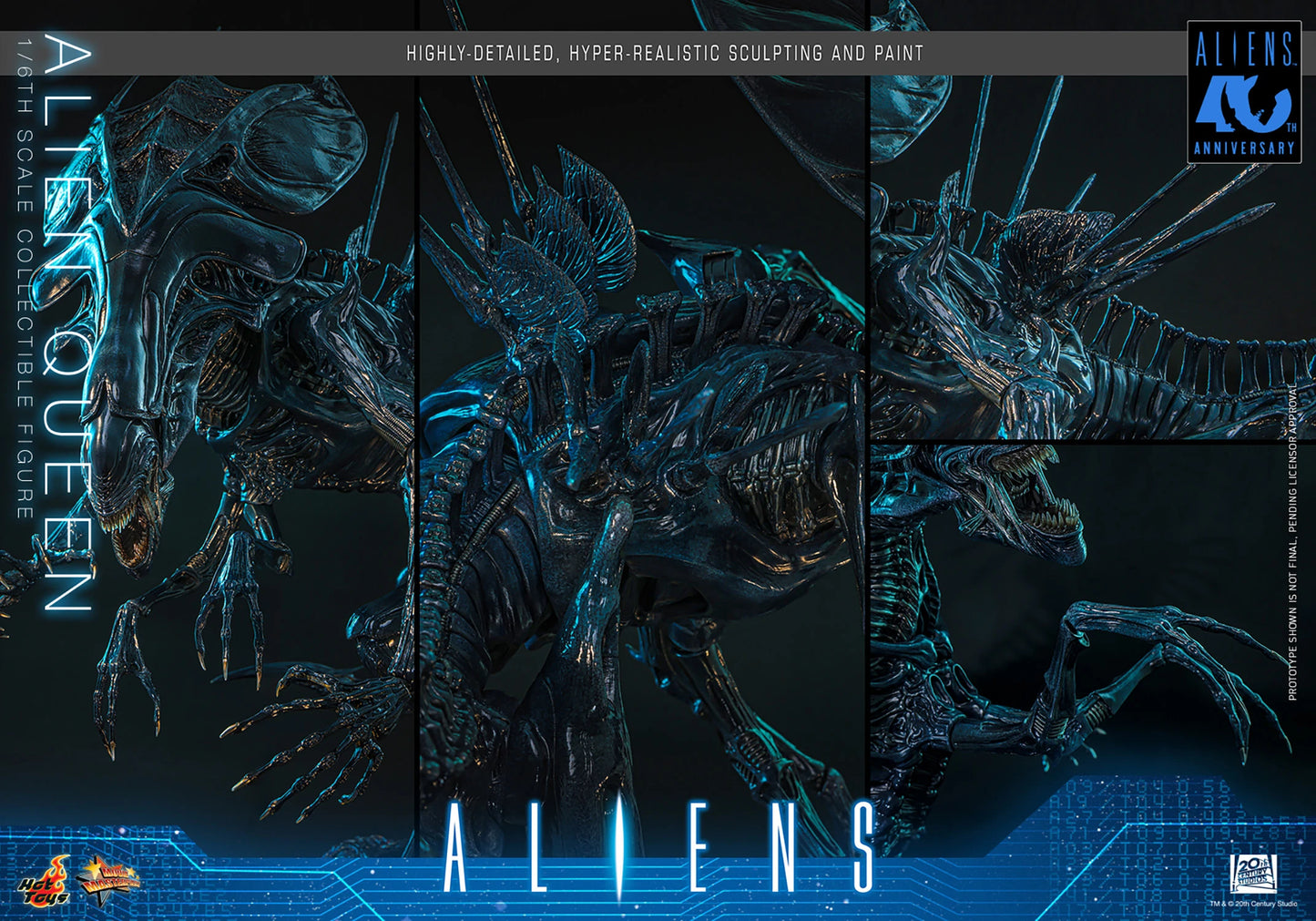 Hot Toys 1/6 Alien Queen "Aliens" | Hot Toys 1/6 Scale