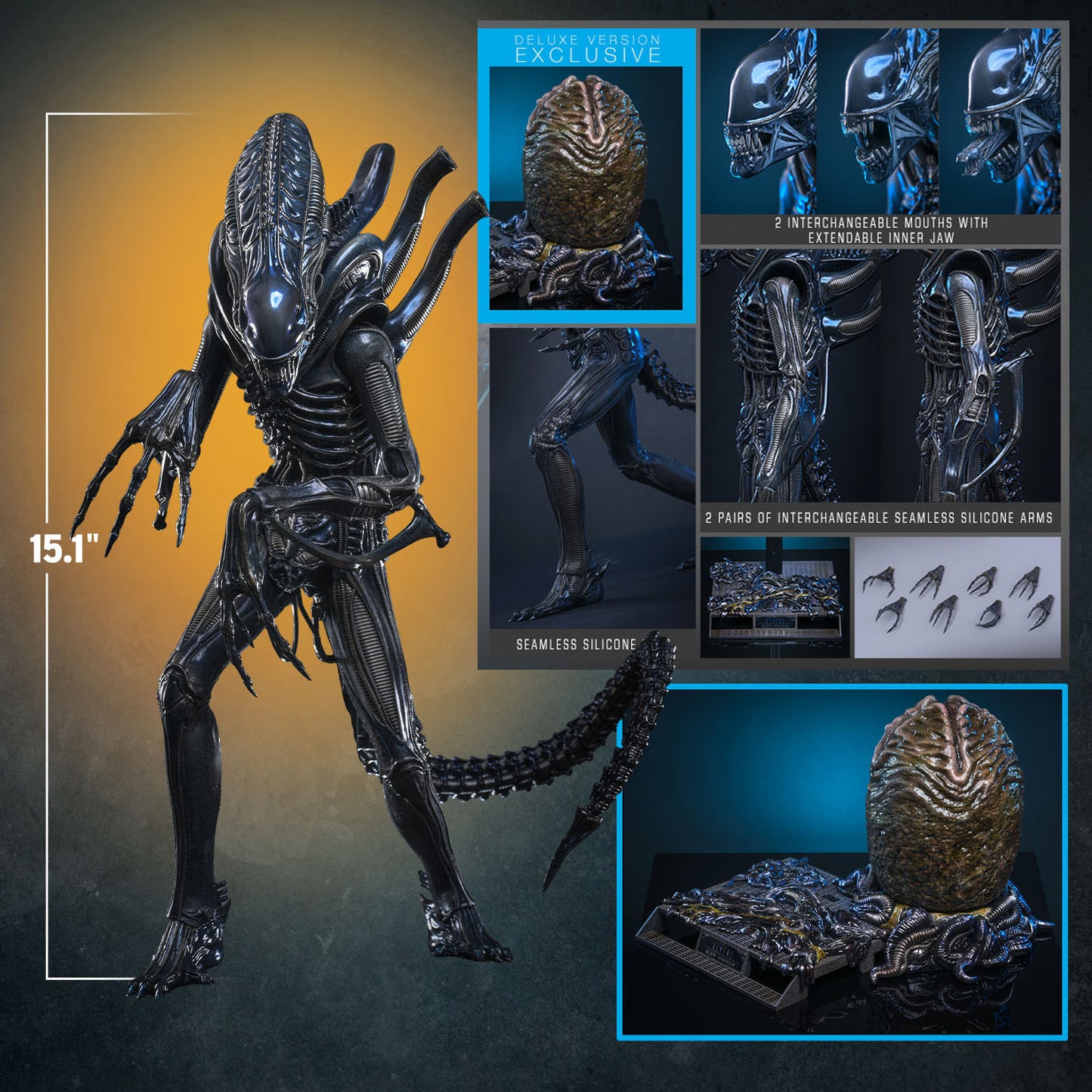 Hot Toys 1/6 Alien Warrior (Deluxe Version) "Aliens" | Hot Toys 1/6 Scale