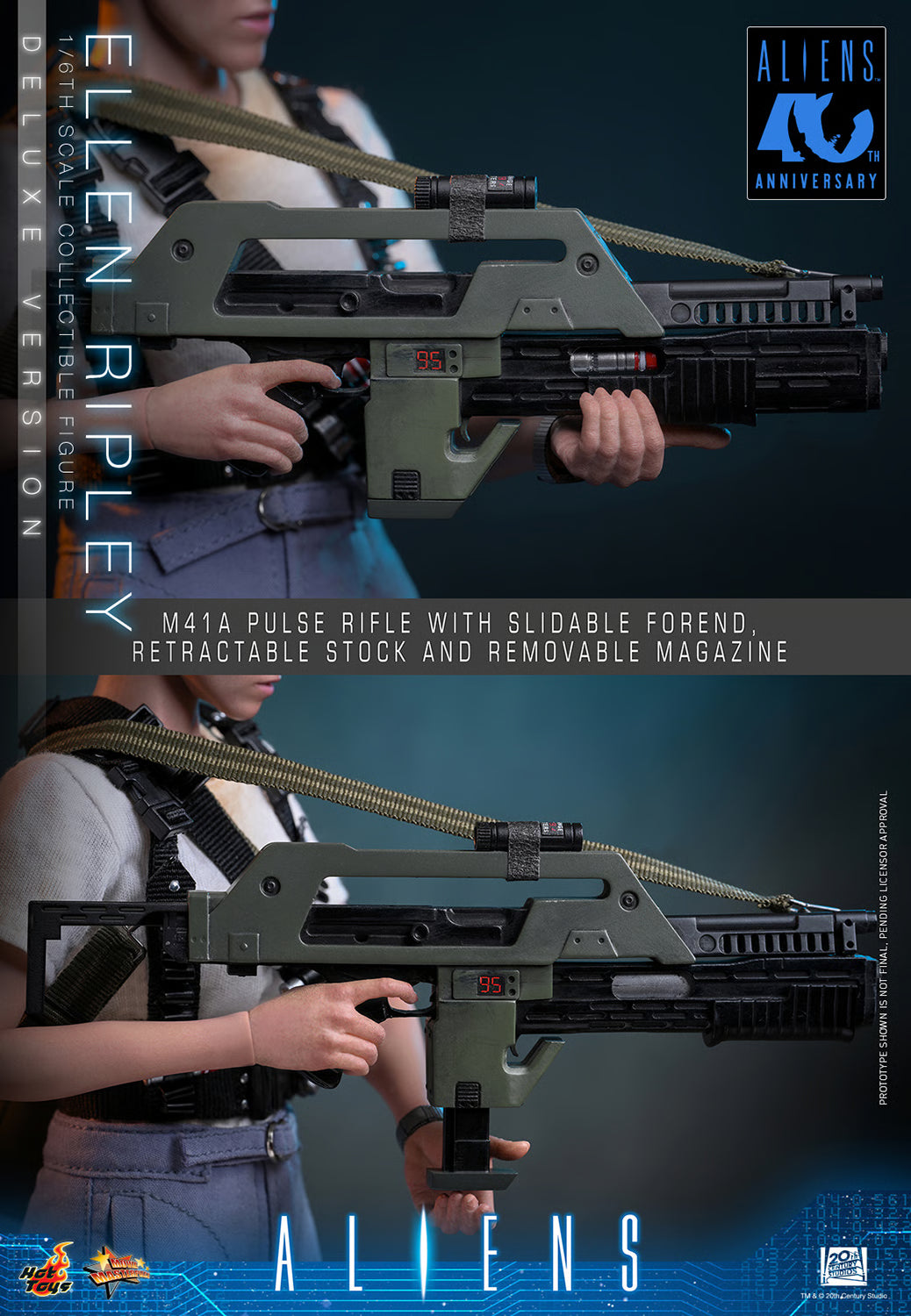 Hot Toys 1/6 Ellen Ripley (Deluxe Version) "Aliens" | Hot Toys 1/6 Scale