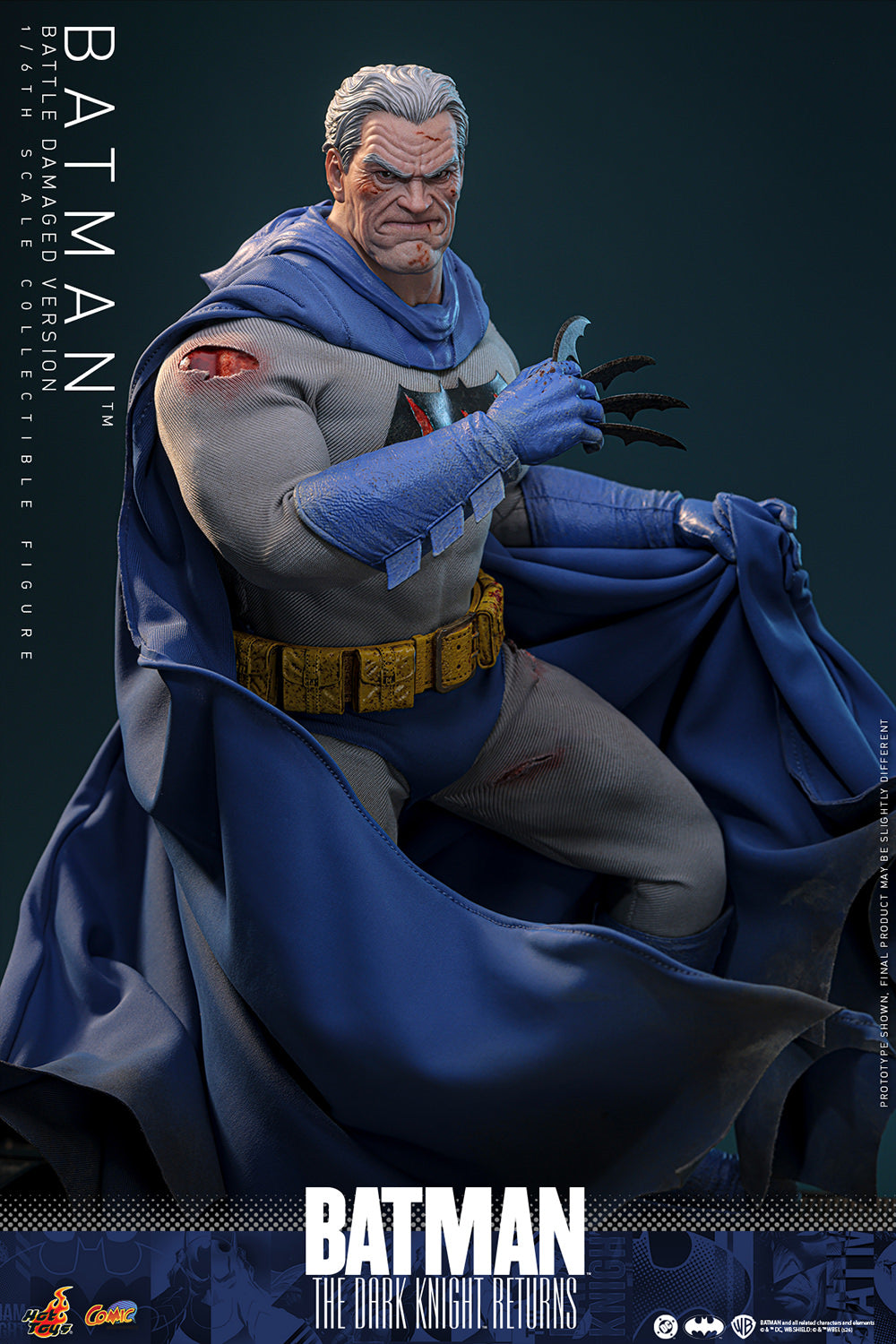 Hot Toys 1/6 Batman (Battle Damaged Version) "Batman: The Dark Knight Returns" | Hot Toys 1/6 Scale