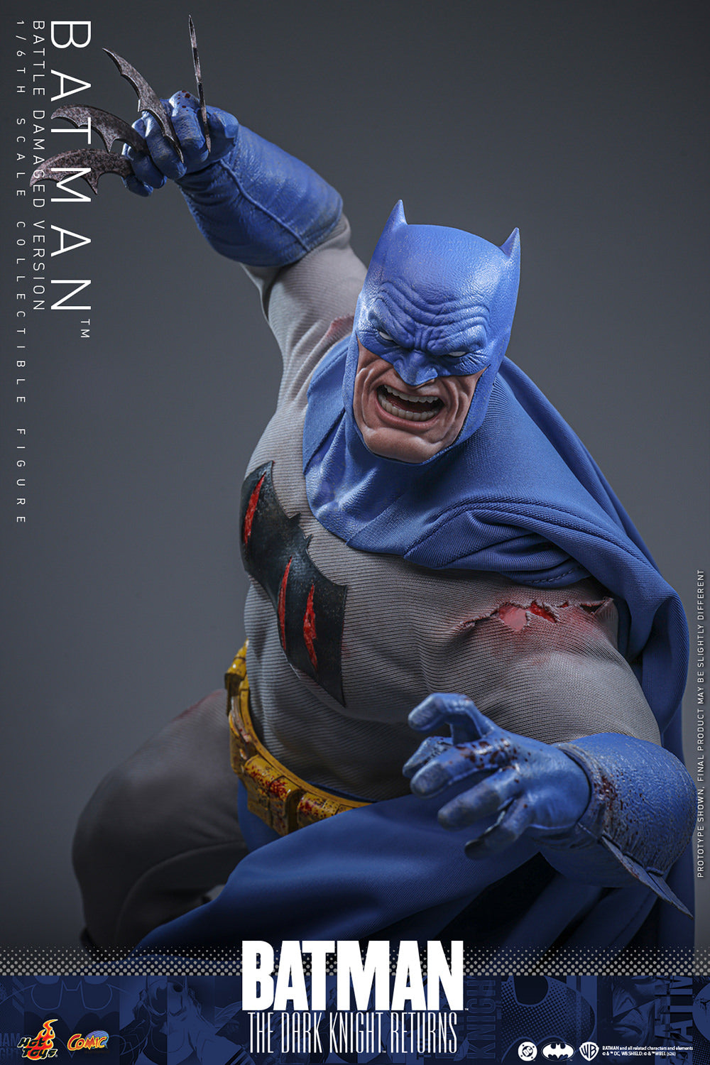 Hot Toys 1/6 Batman (Battle Damaged Version) "Batman: The Dark Knight Returns" | Hot Toys 1/6 Scale
