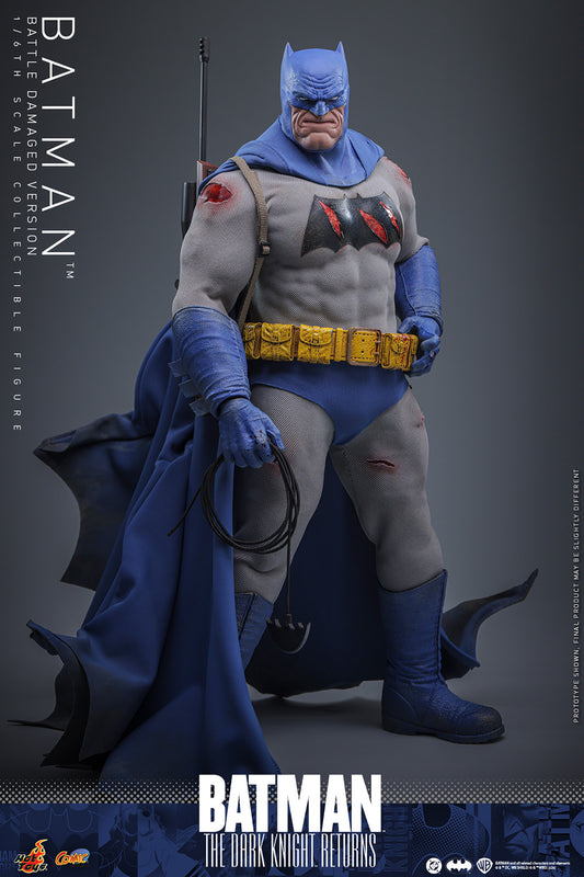 Hot Toys 1/6 Batman (Battle Damaged Version) "Batman: The Dark Knight Returns" | Hot Toys 1/6 Scale
