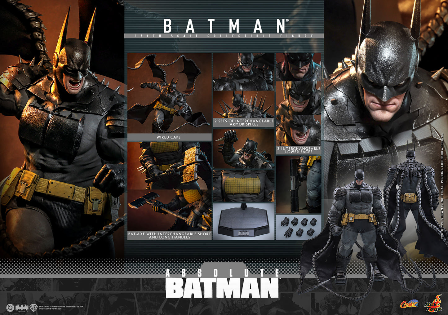 Hot Toys 1/6 Absolute Batman "Batman" | Hot Toys 1/6 Scale