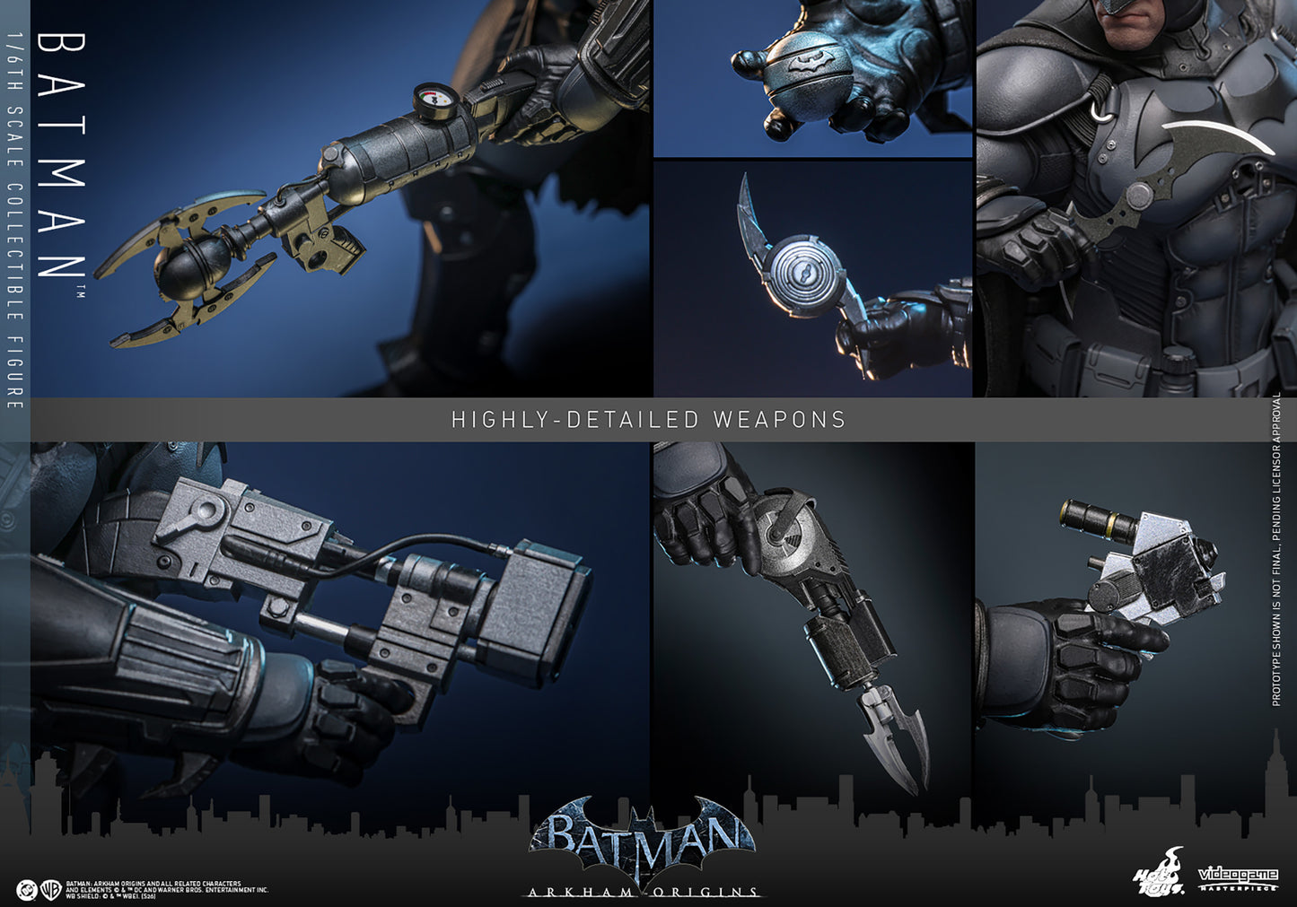 Hot Toys 1/6 Batman "Batman: Arkham Origin" | Hot Toys 1/6 Scale