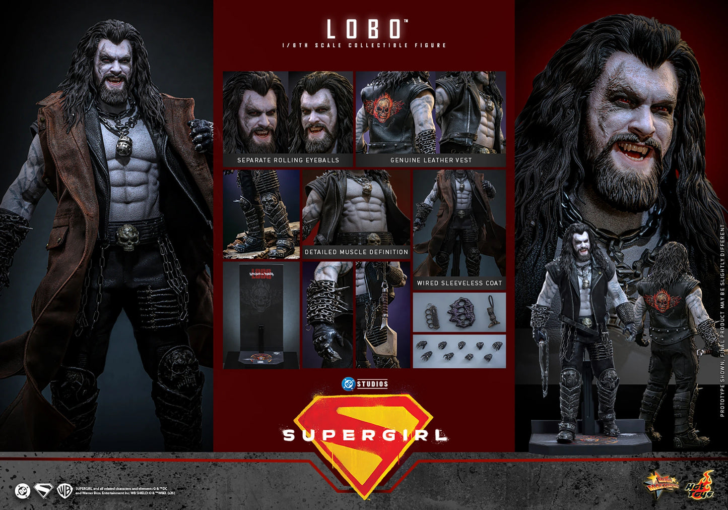 Hot Toys 1/6 Lobo "Supergirl" | Hot Toys 1/6 Scale