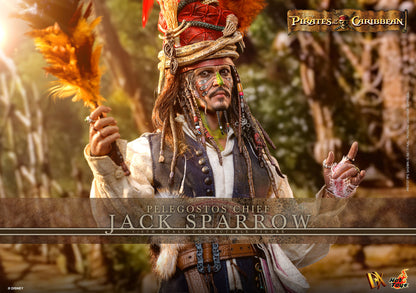 Hot Toys 1/6 Pelegostos Chief Jack Sparrow "Pirates of the Caribbean: Dead Man’s Chest" | Hot Toys 1/6 Scale