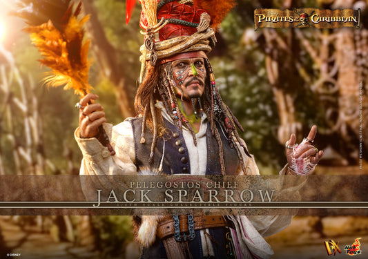 Hot Toys 1/6 Pelegostos Chief Jack Sparrow "Pirates of the Caribbean: Dead Man’s Chest" | Hot Toys 1/6 Scale