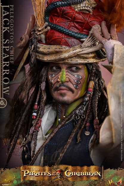 Hot Toys 1/6 Pelegostos Chief Jack Sparrow "Pirates of the Caribbean: Dead Man’s Chest" | Hot Toys 1/6 Scale
