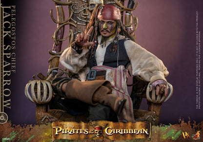 Hot Toys 1/6 Pelegostos Chief Jack Sparrow "Pirates of the Caribbean: Dead Man’s Chest" | Hot Toys 1/6 Scale