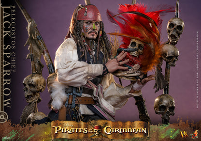 Hot Toys 1/6 Pelegostos Chief Jack Sparrow "Pirates of the Caribbean: Dead Man’s Chest" | Hot Toys 1/6 Scale