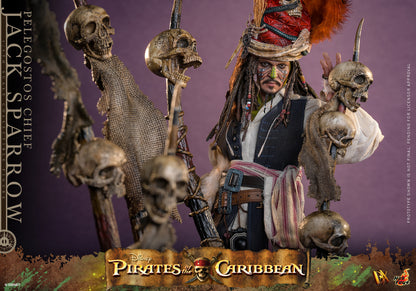 Hot Toys 1/6 Pelegostos Chief Jack Sparrow "Pirates of the Caribbean: Dead Man’s Chest" | Hot Toys 1/6 Scale
