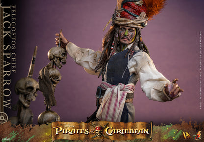 Hot Toys 1/6 Pelegostos Chief Jack Sparrow "Pirates of the Caribbean: Dead Man’s Chest" | Hot Toys 1/6 Scale