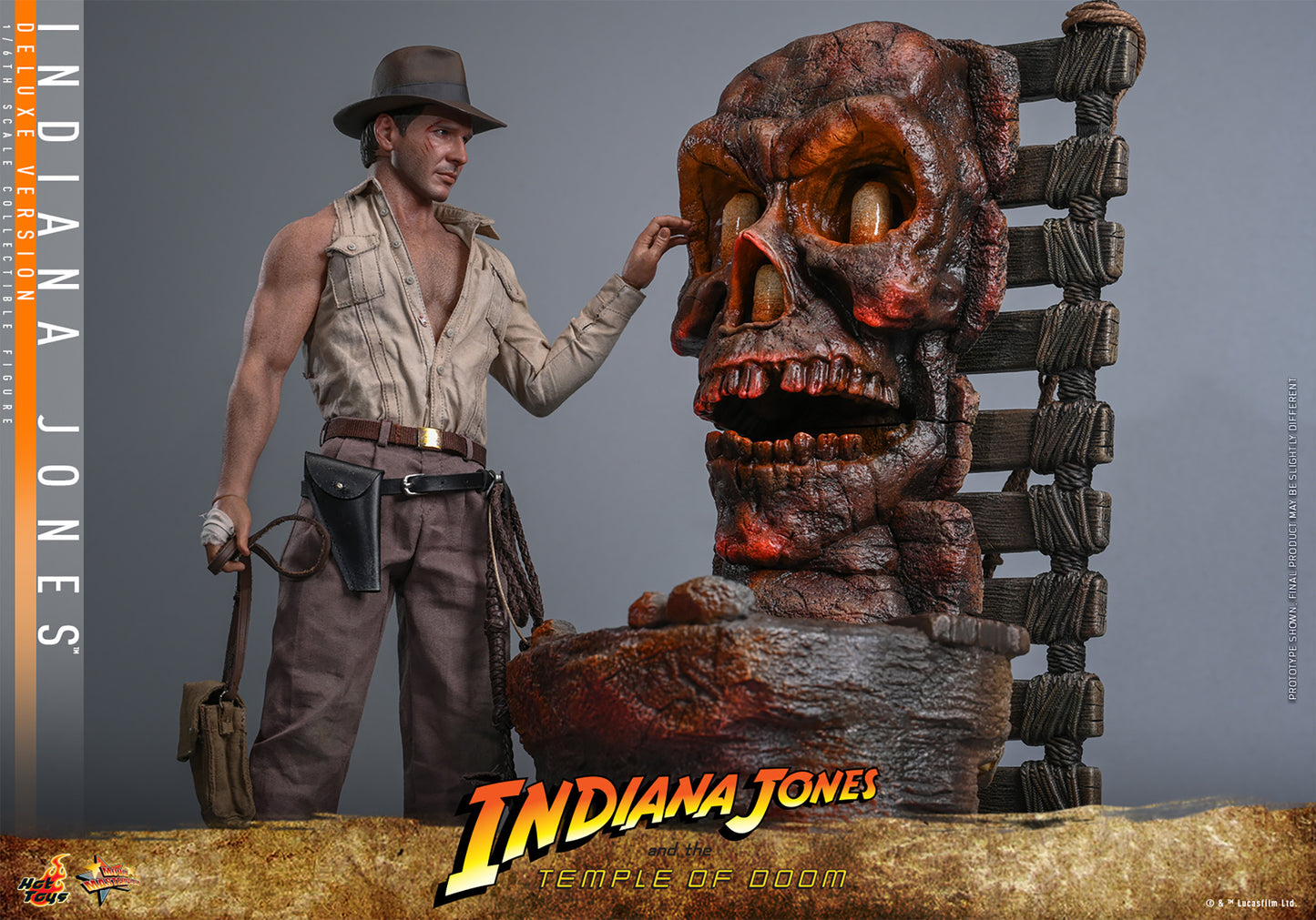 Hot Toys 1/6 Indiana Jones (Deluxe Version) "Indiana Jones: Temple of Doom" | Hot Toys 1/6 Scale