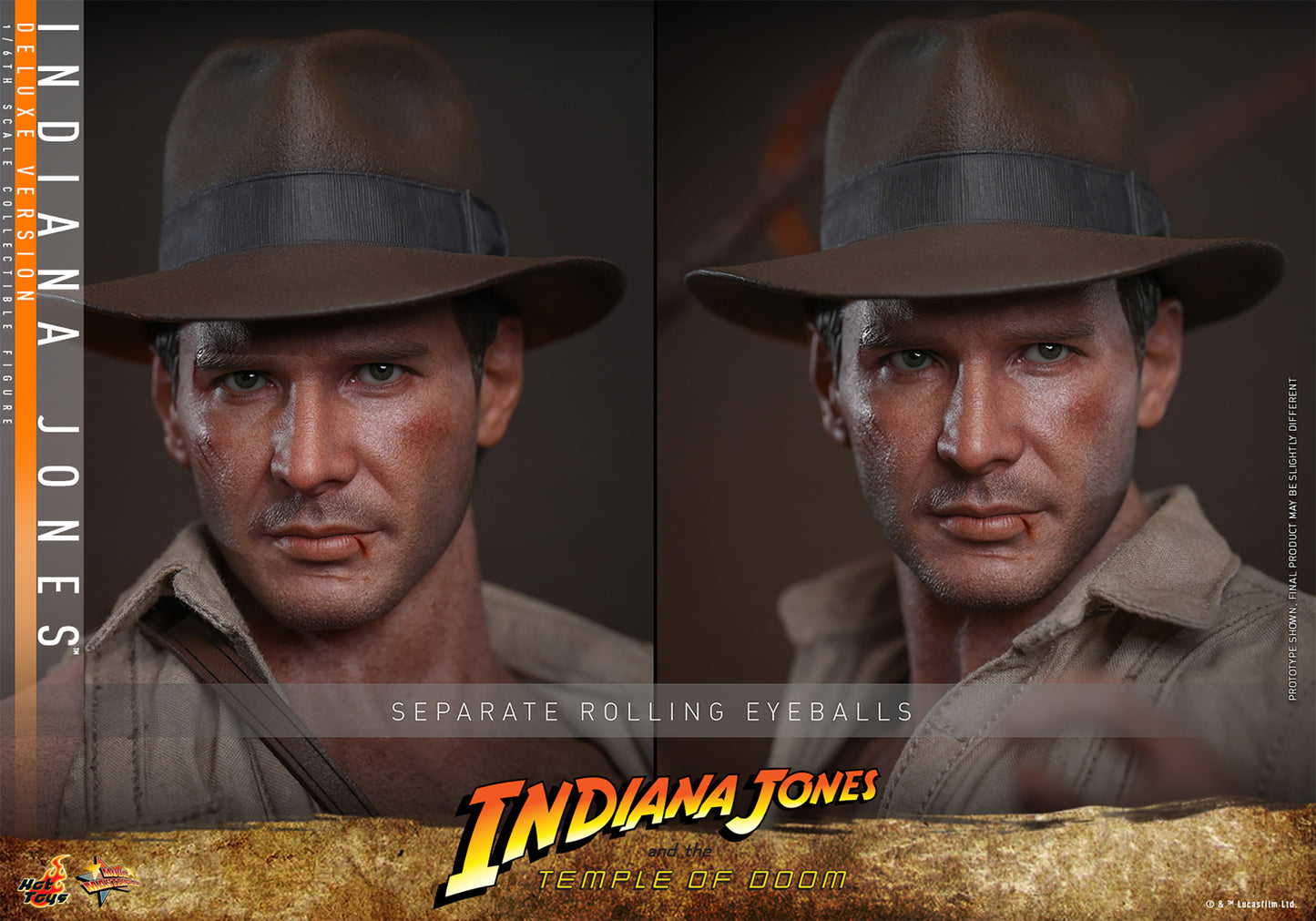 Hot Toys 1/6 Indiana Jones (Deluxe Version) "Indiana Jones: Temple of Doom" | Hot Toys 1/6 Scale