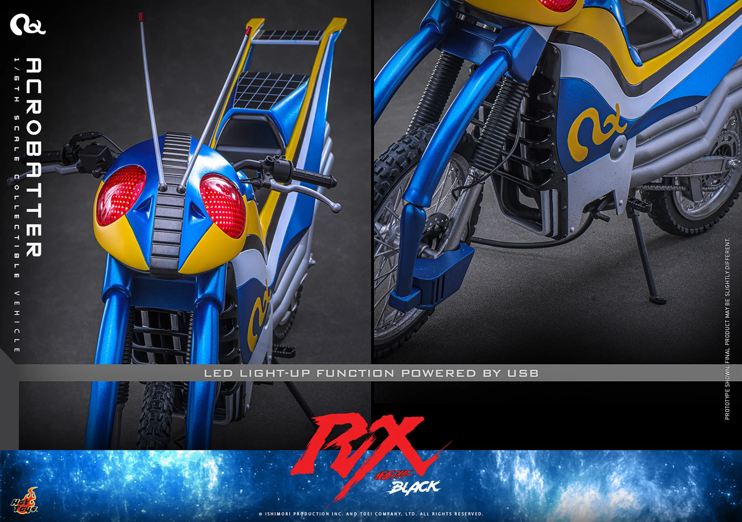Hot Toys 1/6 Acrobatter "Kamen Rider" | Hot Toys 1/6 Scale