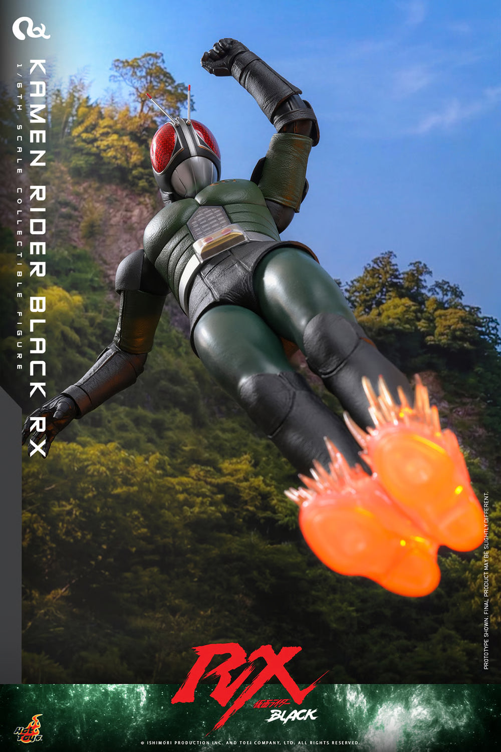 Hot Toys 1/6 Kamen Rider Black RX "Kamen Rider" | Hot Toys 1/6 Scale