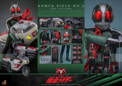 Hot Toys 1/6 Kamen Rider No.2 and Cyclone "Kamen Rider" | Hot Toys 1/6 Scale