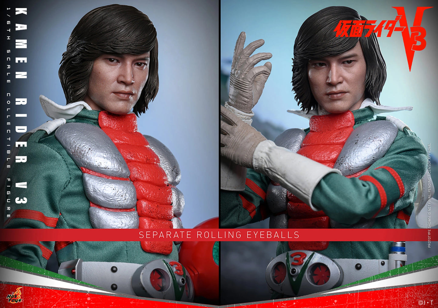 Hot Toys 1/6 Kamen Rider V3 "Kamen Rider" | Hot Toys 1/6 Scale