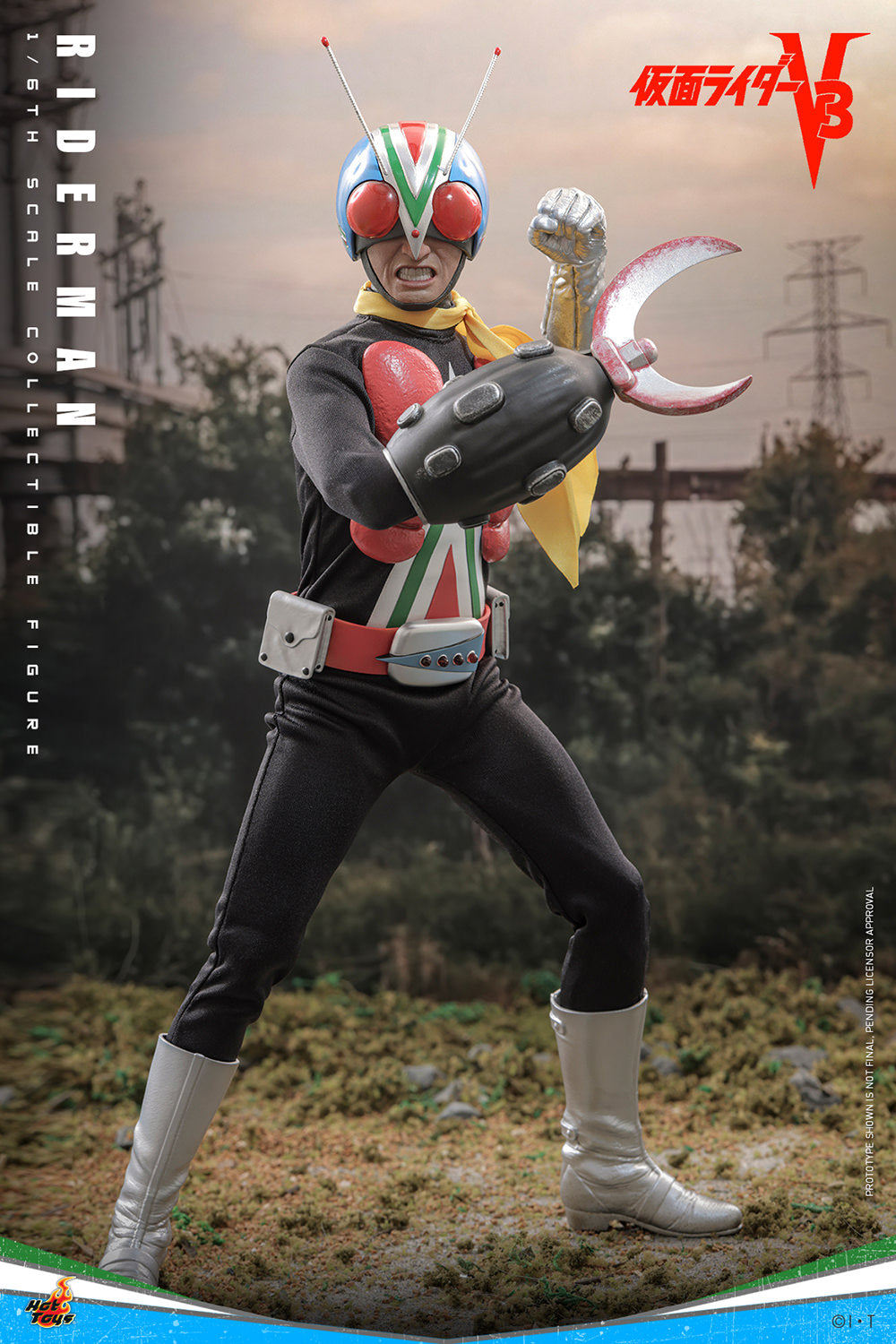 Hot Toys 1/6 Kamen Rider Riderman "Kamen Rider" | Hot Toys 1/6 Scale