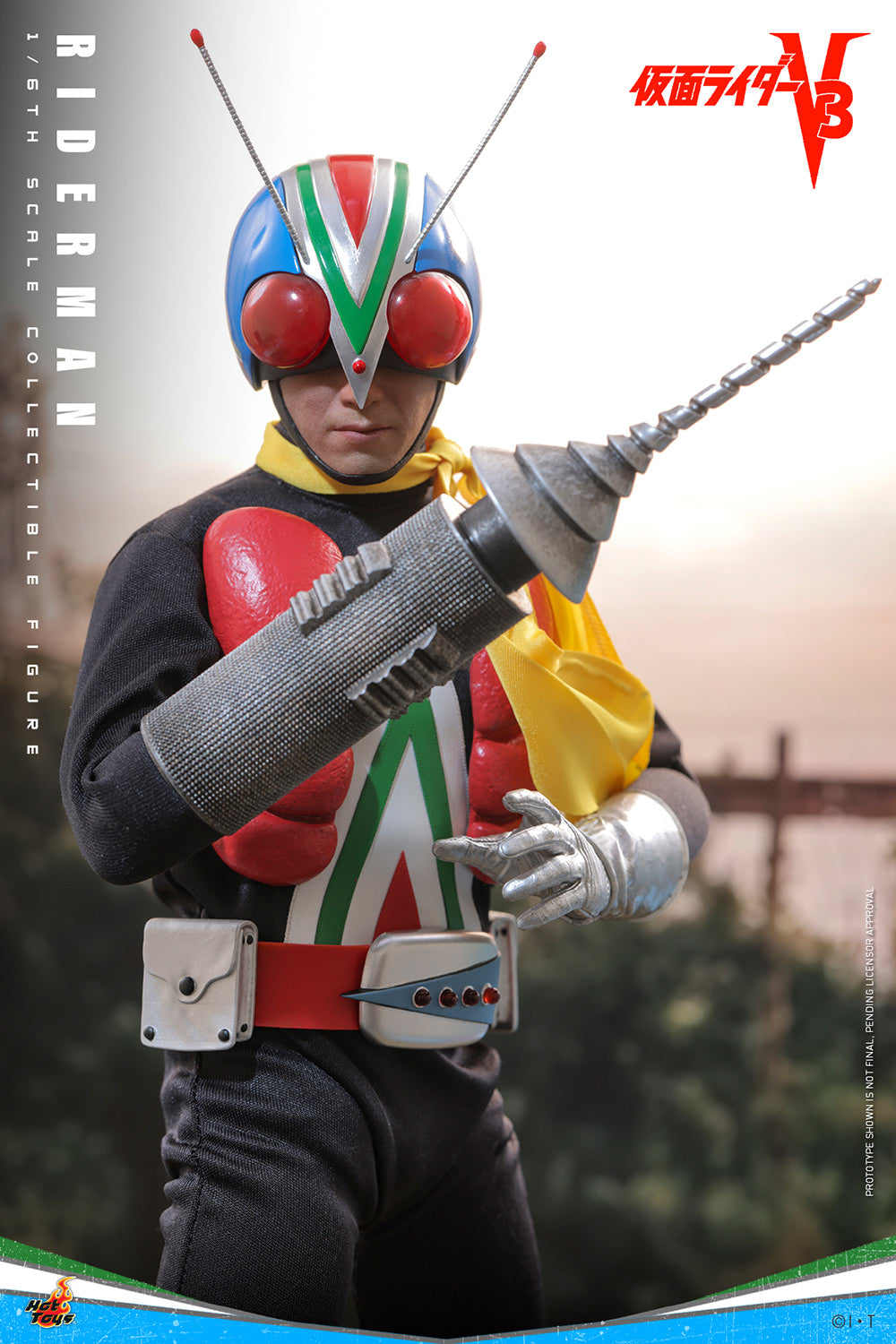 Hot Toys 1/6 Kamen Rider Riderman 
