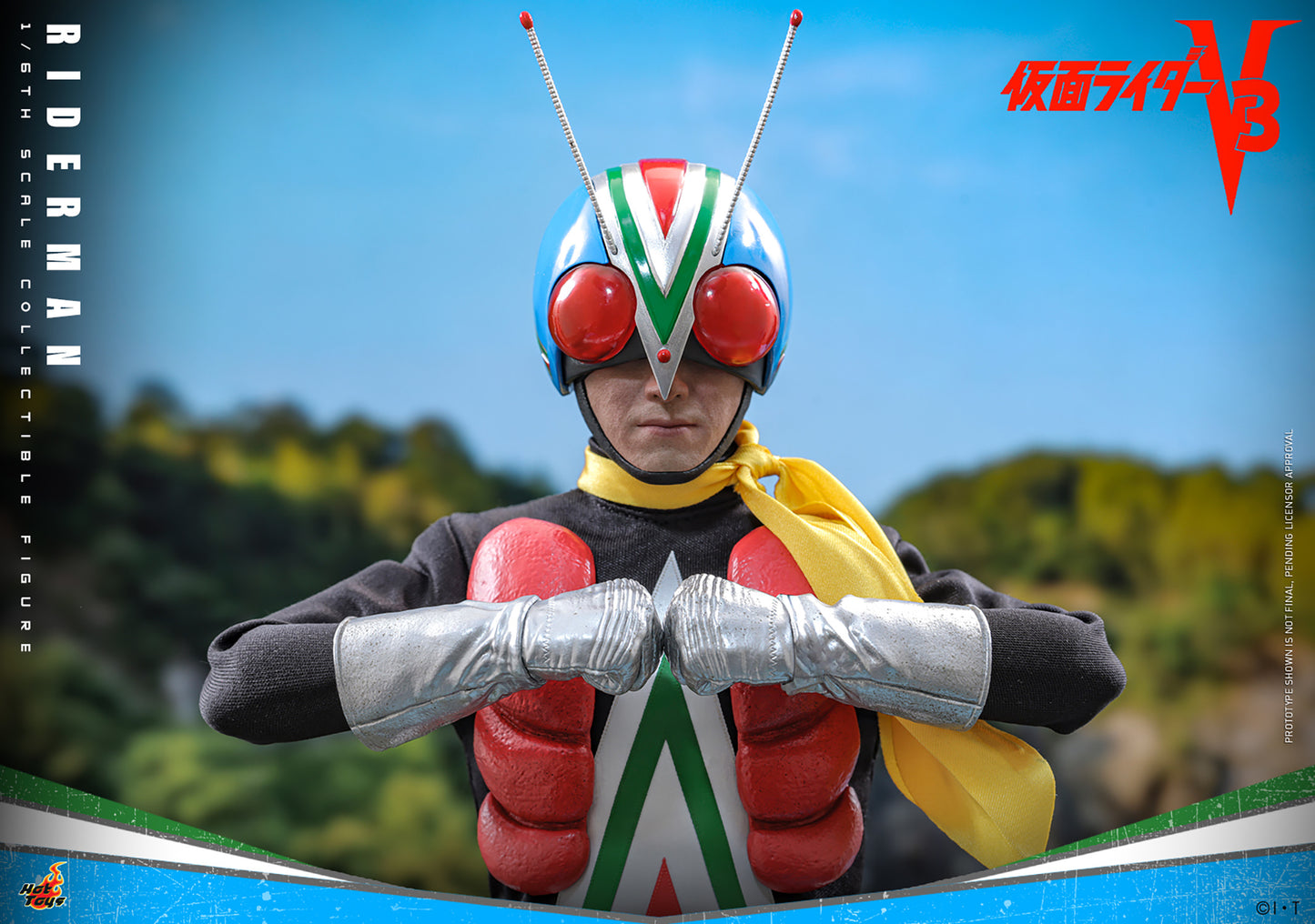 Hot Toys 1/6 Kamen Rider Riderman "Kamen Rider" | Hot Toys 1/6 Scale