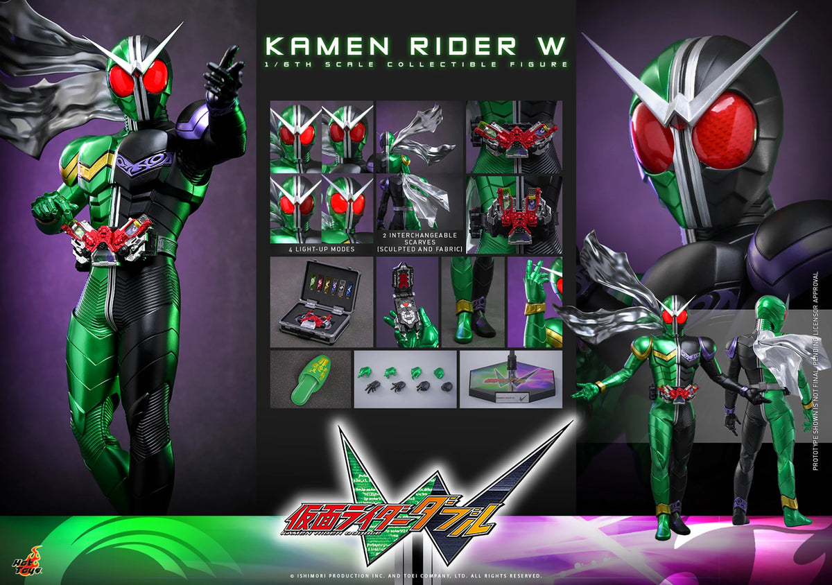 Kamen Rider W 1/6 Scale Figure "Kamen Rider W" | Hot Toys