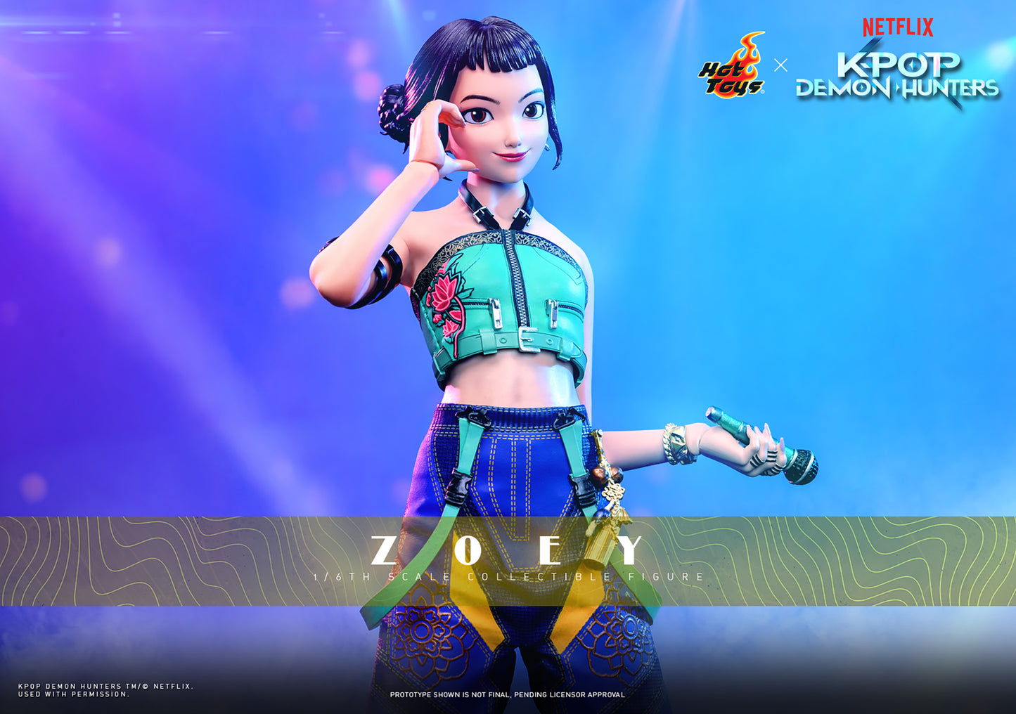 Hot Toys 1/6 K-Pop Demon Hunters Zoey "K-Pop Demon Hunters" | Hot Toys 1/6 Scale