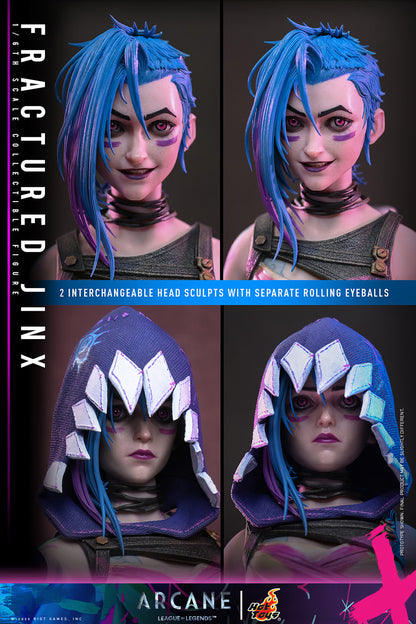 Hot Toys 1/6 Fractured Jinx "Arcane" | Hot Toys 1/6 Scale