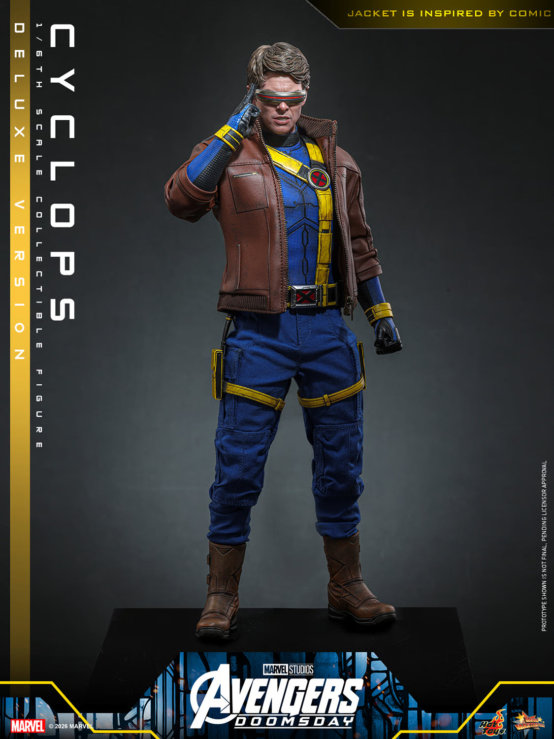 Hot Toys 1/6 Cyclops (Deluxe Version) "Avengers Doomsday" | Hot Toys 1/6 Scale