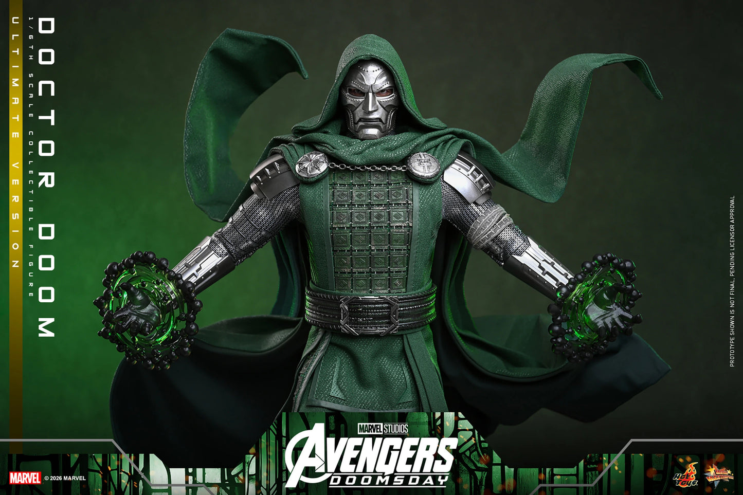 Hot Toys 1/6 Doctor Doom (Ultimate Version) "Avengers Doomsday" | Hot Toys 1/6 Scale