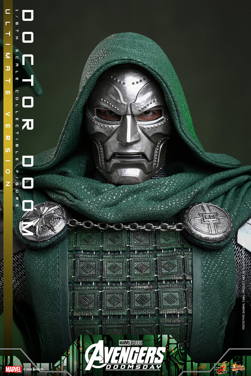Hot Toys 1/6 Doctor Doom (Ultimate Version) "Avengers Doomsday" | Hot Toys 1/6 Scale