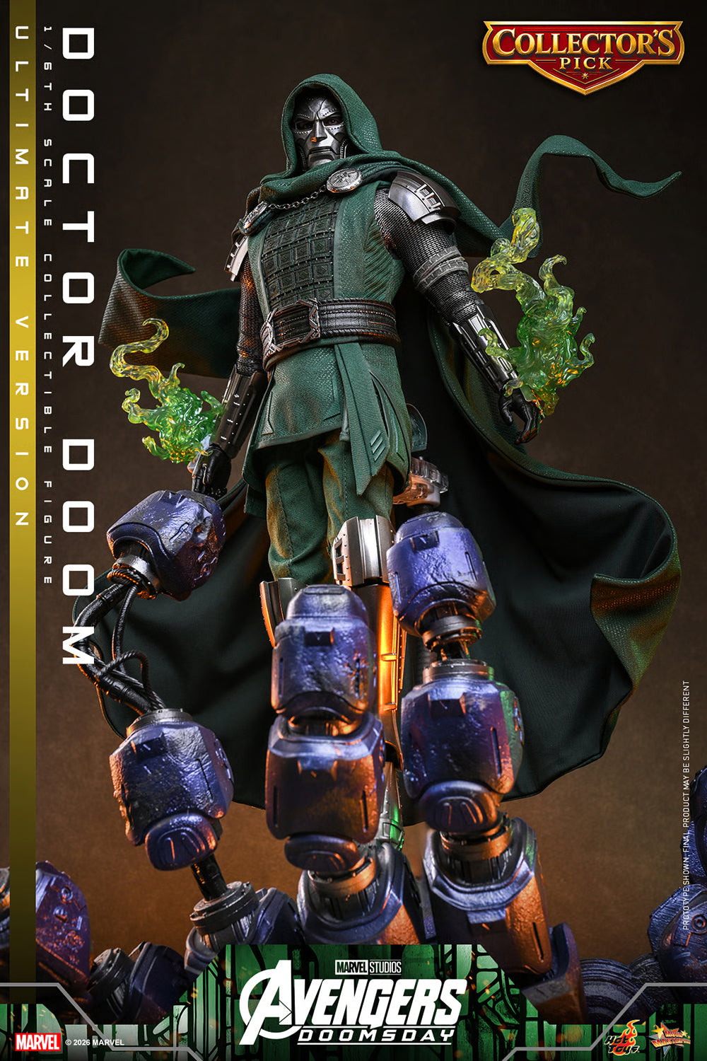 Hot Toys 1/6 Doctor Doom (Ultimate Version) "Avengers Doomsday" | Hot Toys 1/6 Scale