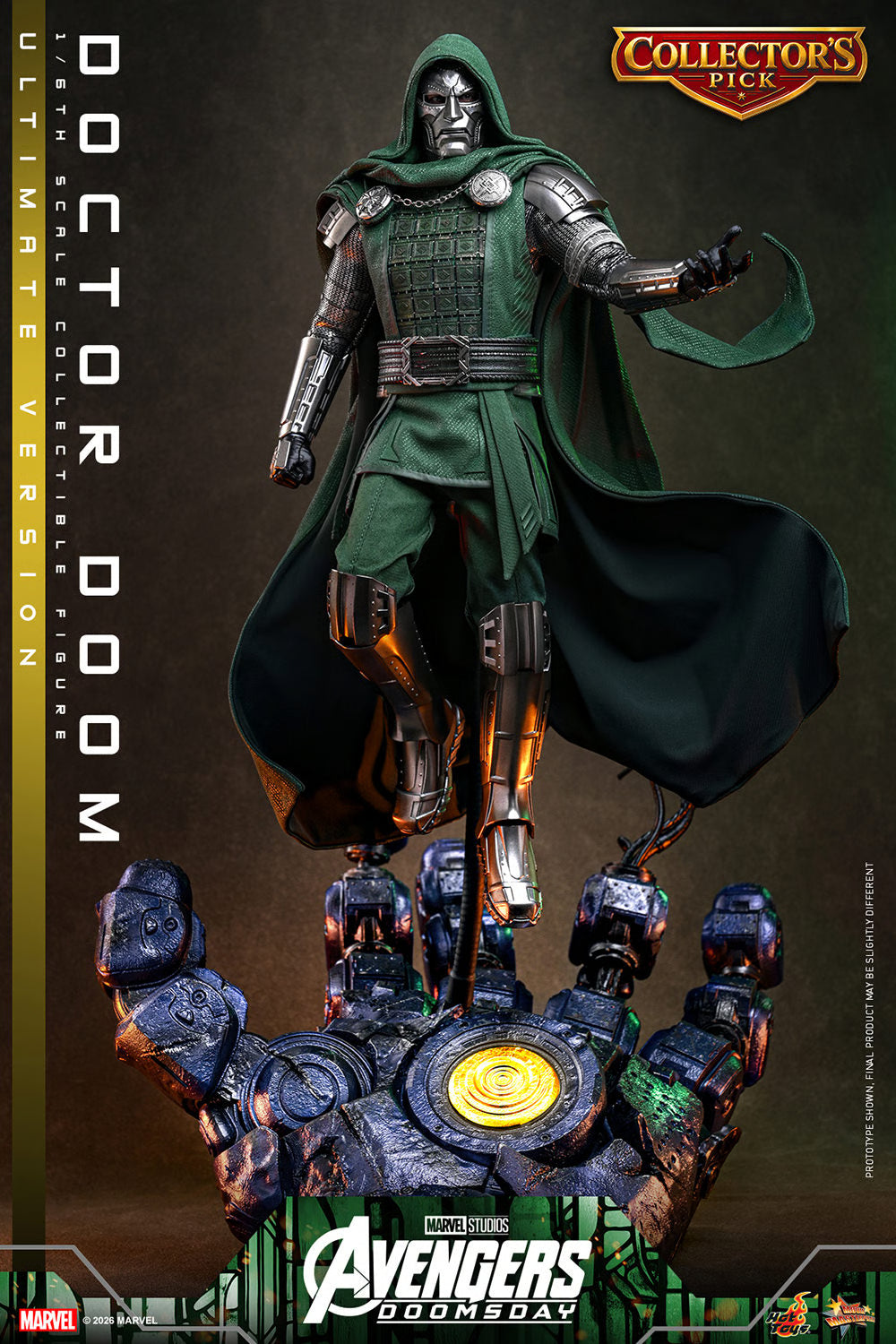 Hot Toys 1/6 Doctor Doom (Ultimate Version) "Avengers Doomsday" | Hot Toys 1/6 Scale