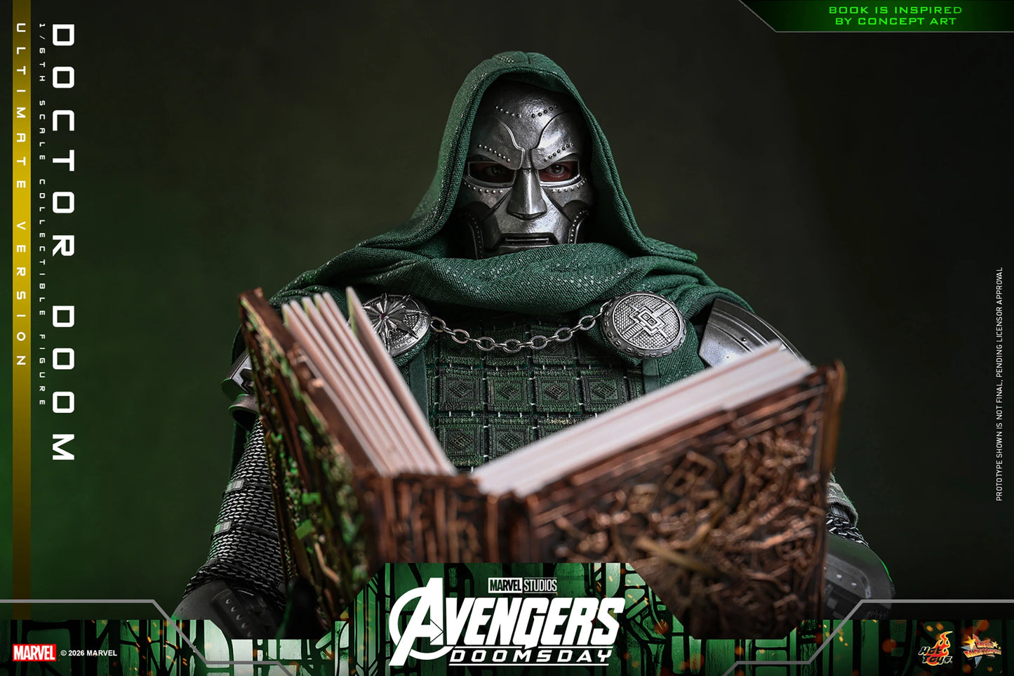 Hot Toys 1/6 Doctor Doom (Ultimate Version) "Avengers Doomsday" | Hot Toys 1/6 Scale