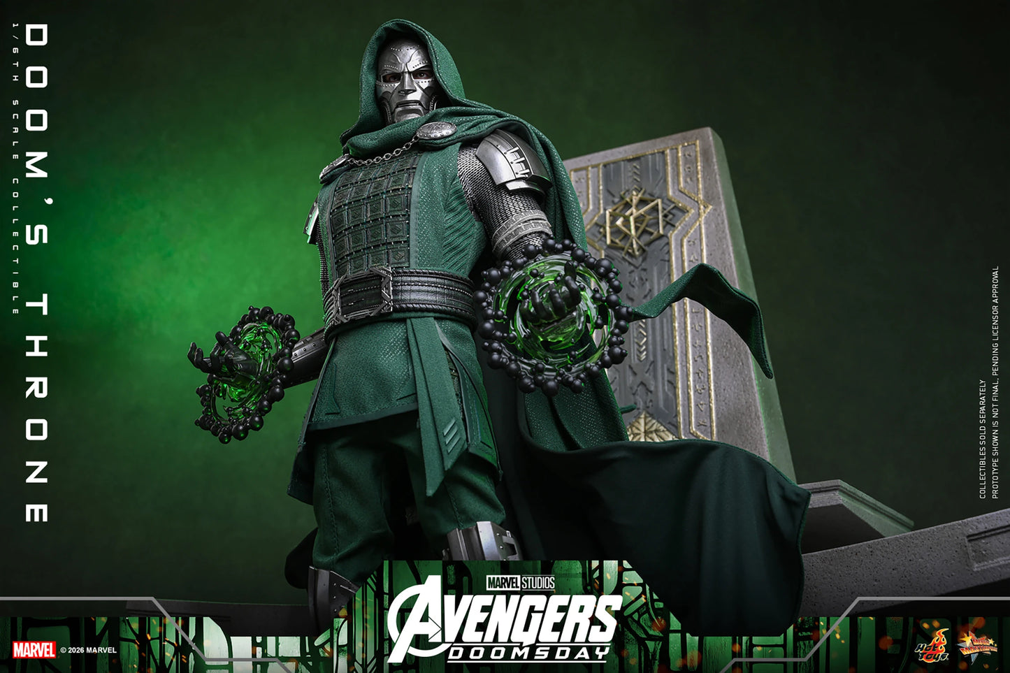 Hot Toys 1/6 Doom's Throne "Avengers Doomsday" | Hot Toys 1/6 Scale