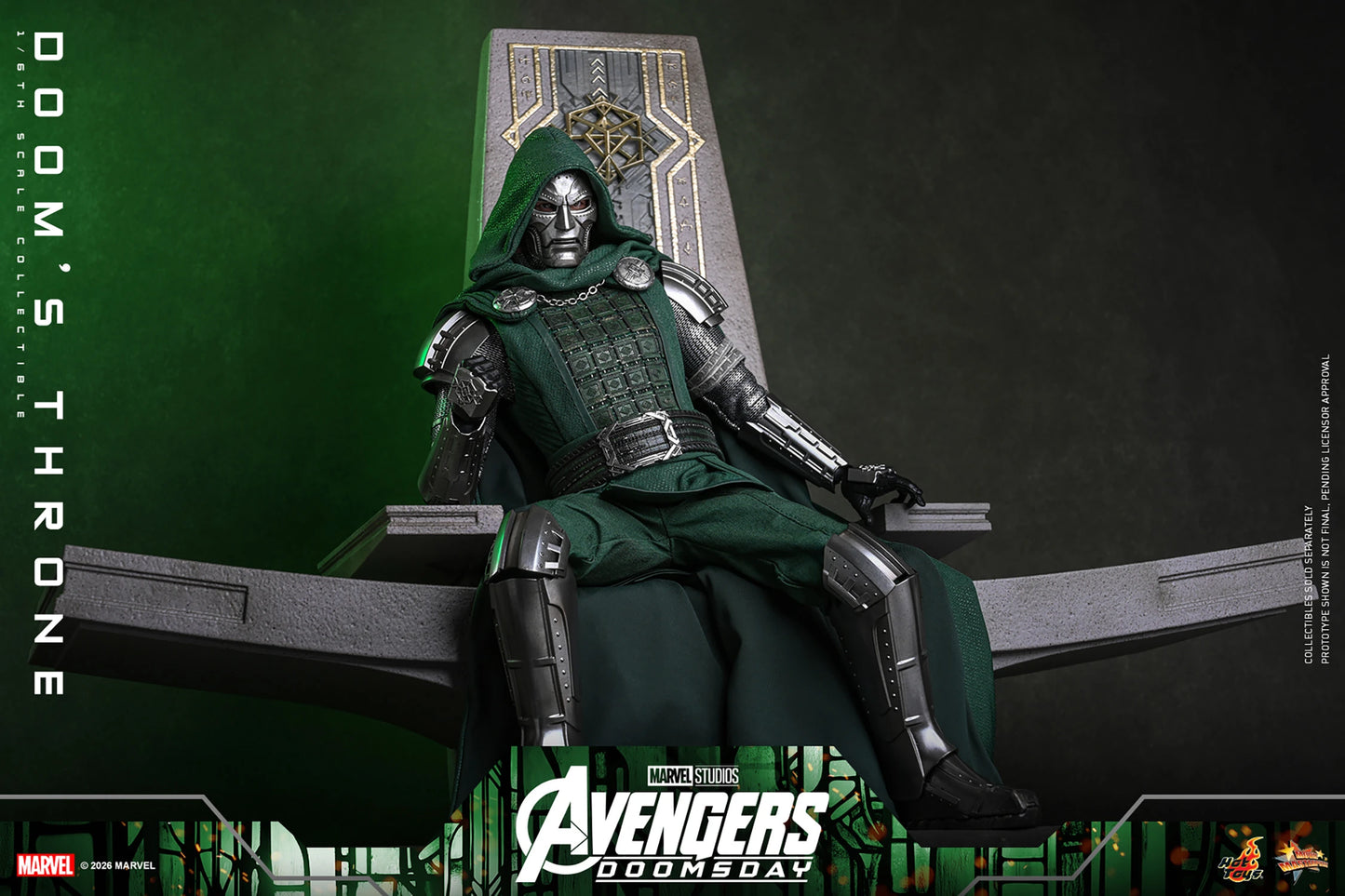 Hot Toys 1/6 Doom's Throne "Avengers Doomsday" | Hot Toys 1/6 Scale