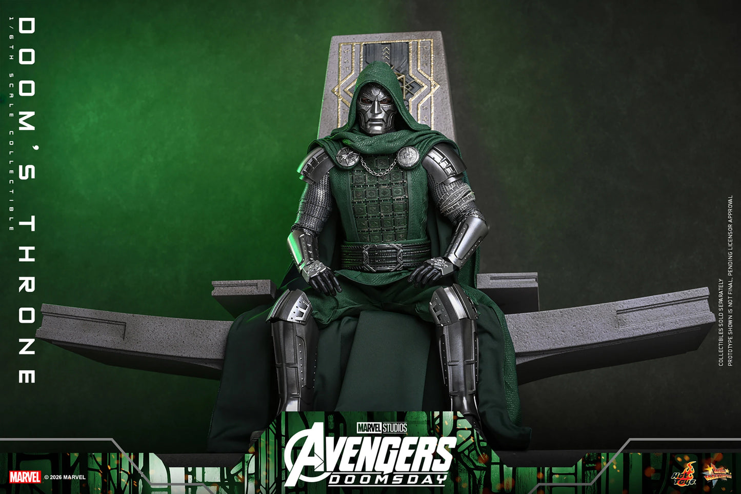 Hot Toys 1/6 Doom's Throne "Avengers Doomsday" | Hot Toys 1/6 Scale