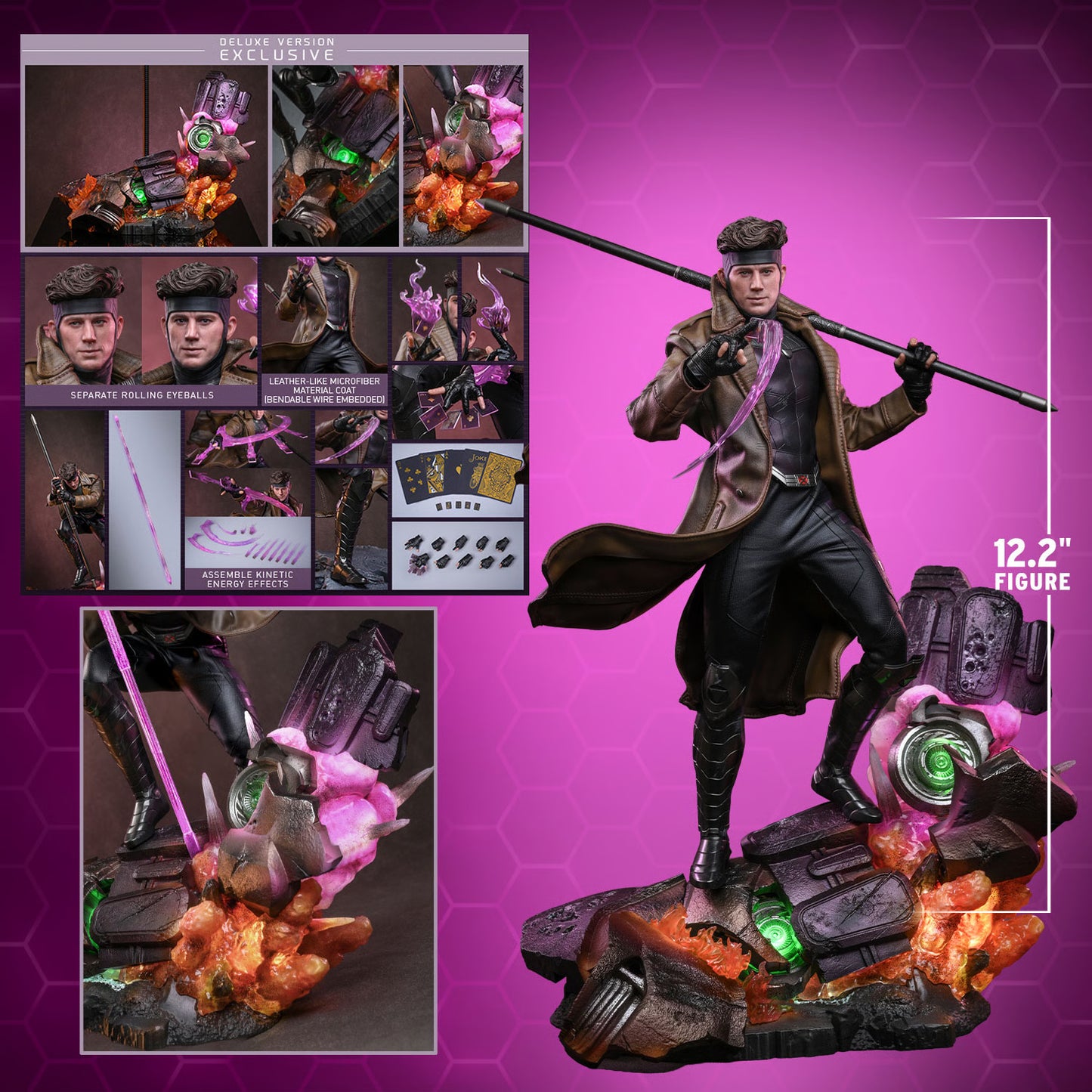 Hot Toys 1/6 Gambit (Deluxe) "Avengers Doomsday" | Hot Toys 1/6 Scale